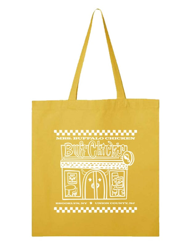 Buff Chicken Shop Tote (Yellow)